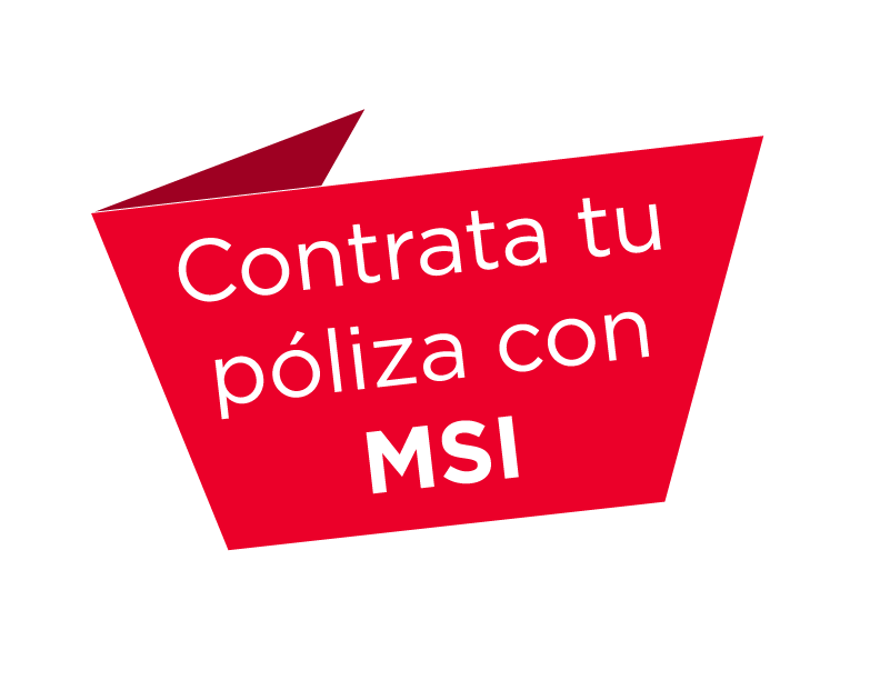 Contrata tu políza con msi